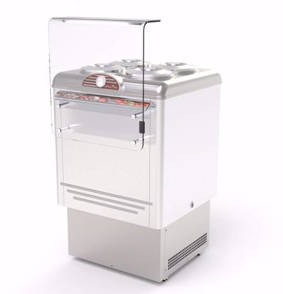 Schepijsvitrine DOLCE VITA 4 LUX - Framec